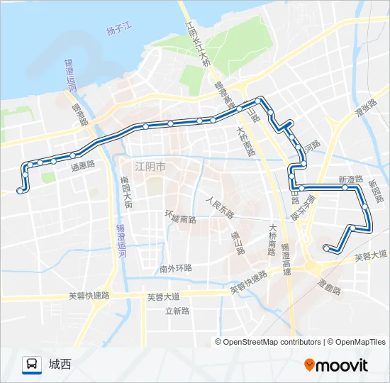 36路 Bus Line Map