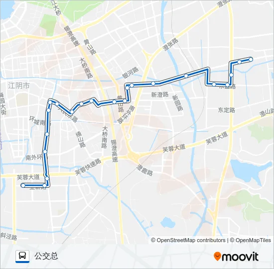 40路 Bus Line Map