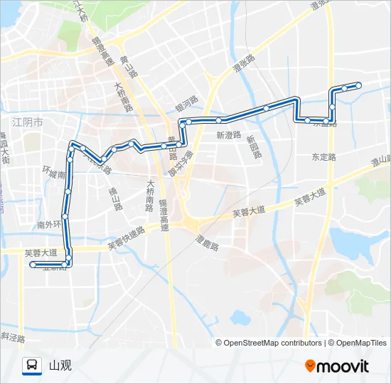 40路 Bus Line Map