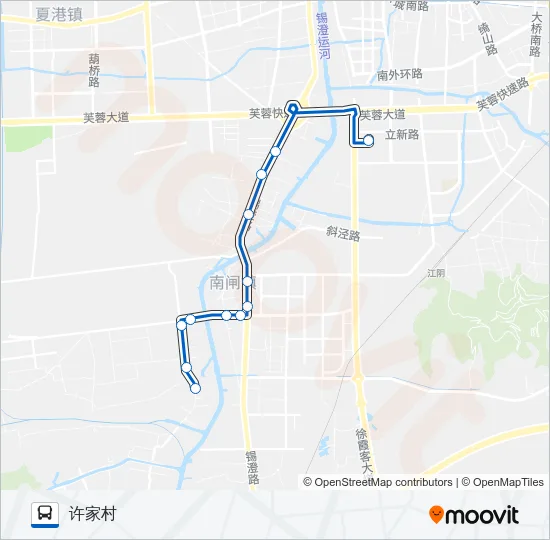 51路 Bus Line Map
