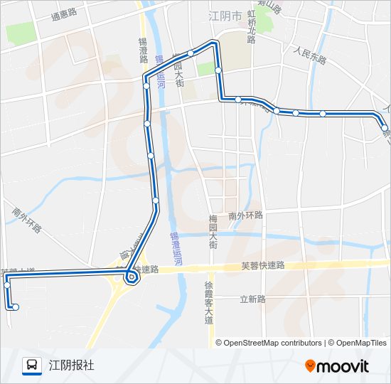 53路 Bus Line Map