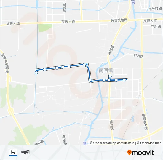 57路 Bus Line Map