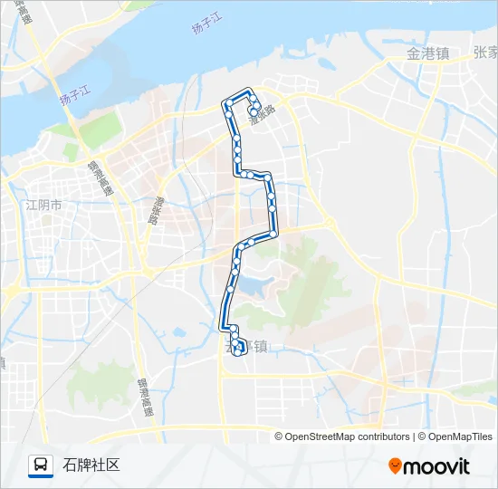 66路 Bus Line Map