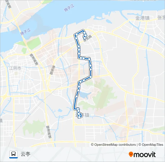 66路 Bus Line Map