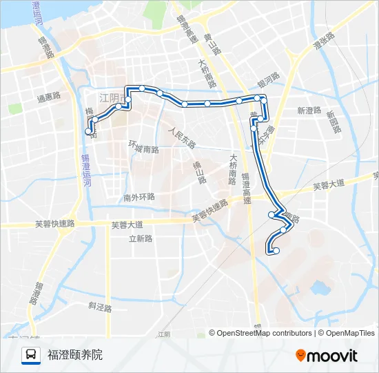 67路 Bus Line Map