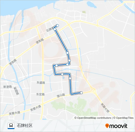 69路 Bus Line Map
