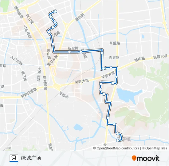 71路 Bus Line Map