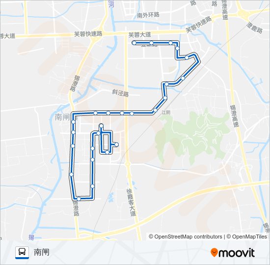 72路 bus Line Map