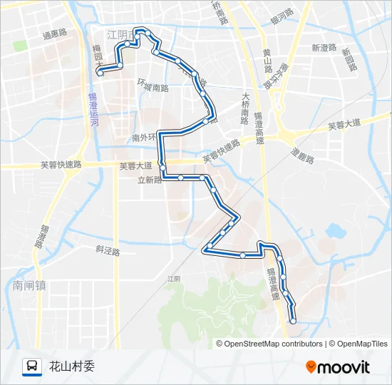 76路 Bus Line Map