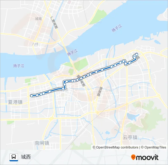 88路 Bus Line Map