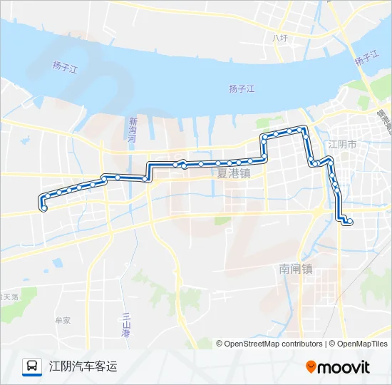 102路 Bus Line Map