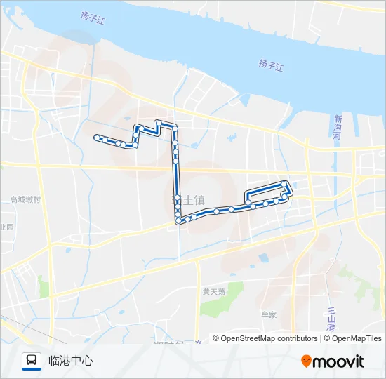 103路 Bus Line Map