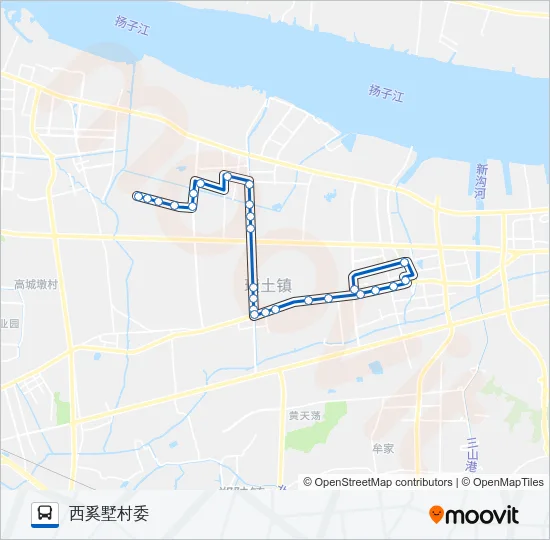 103路 Bus Line Map