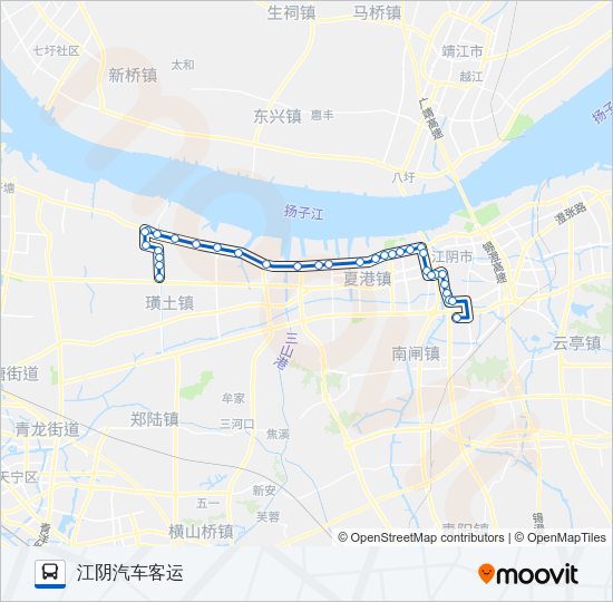 公交118路的线路图