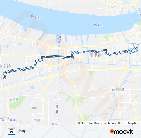 128路 Bus Line Map