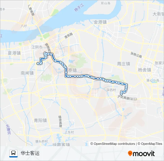 203路 Bus Line Map
