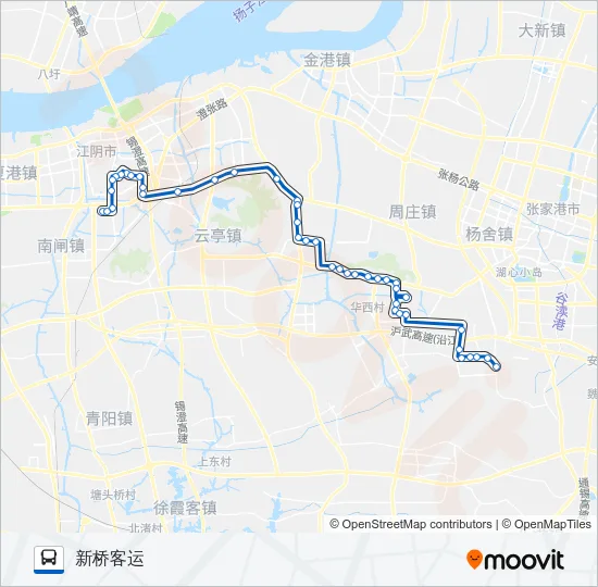 222路 Bus Line Map