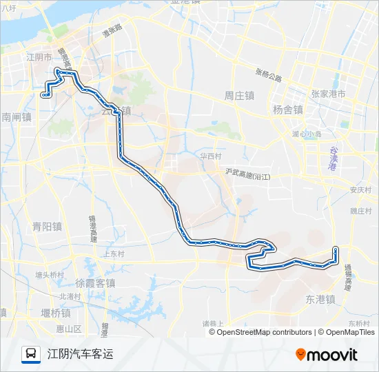 301路 Bus Line Map