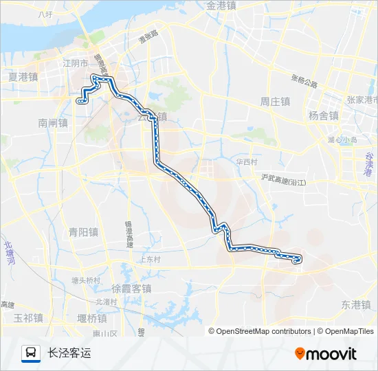 302路 Bus Line Map