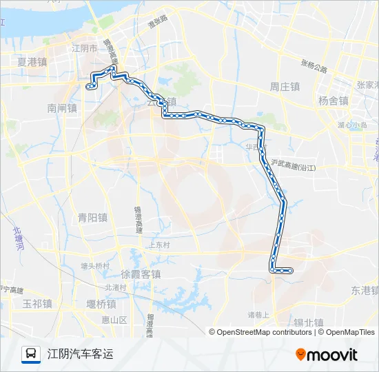 306路 Bus Line Map