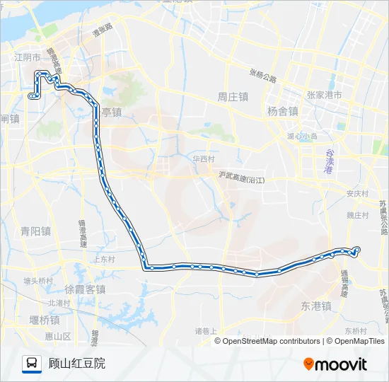 315路 Bus Line Map