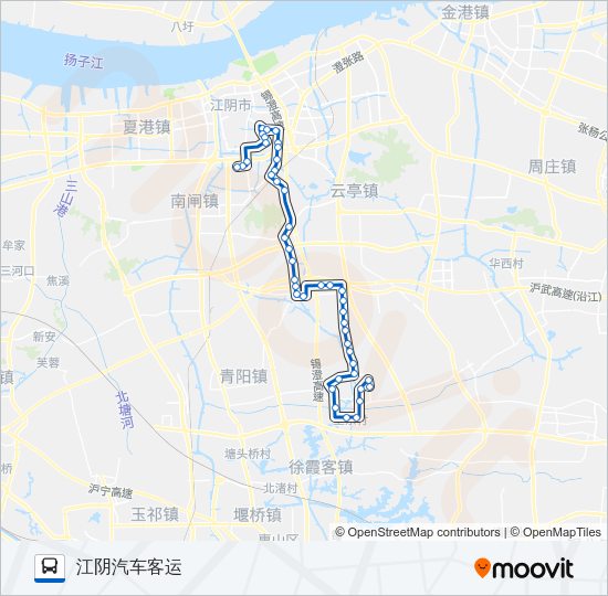 502路 Bus Line Map