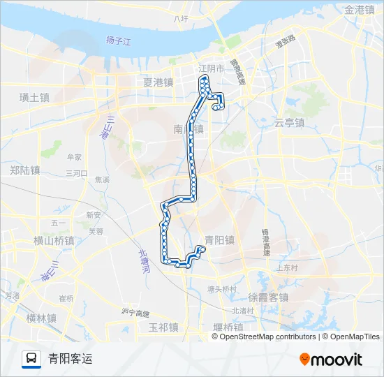 519路 Bus Line Map