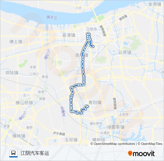 519路 Bus Line Map