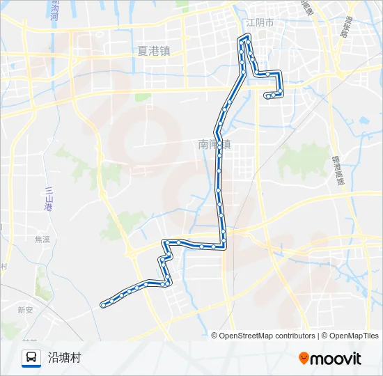 520路 Bus Line Map
