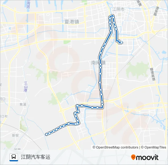 520路 Bus Line Map