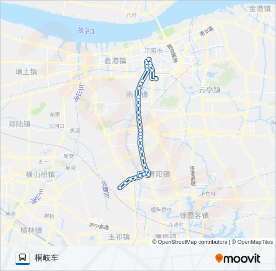 581路 Bus Line Map