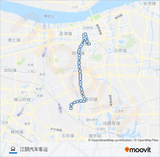 581路 Bus Line Map