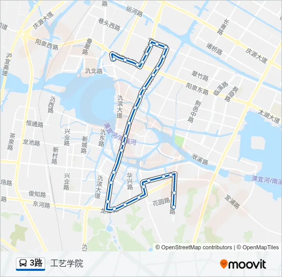 3路 Bus Line Map