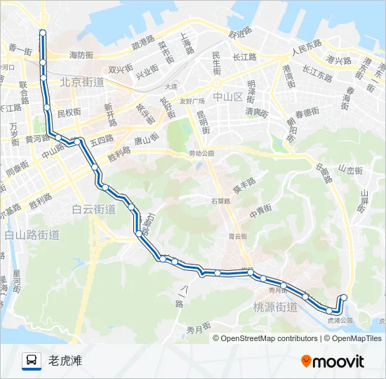 4路 Bus Line Map
