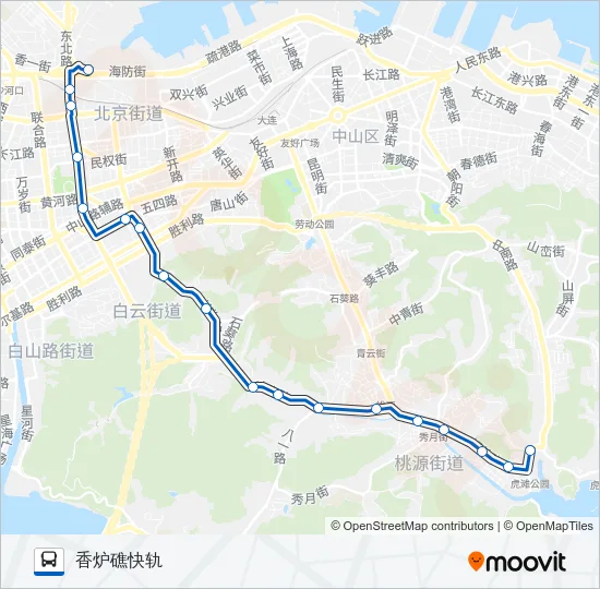 4路 Bus Line Map