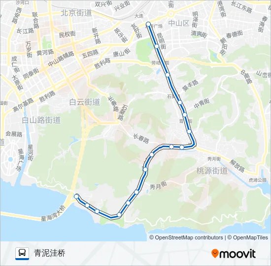 5路 Bus Line Map