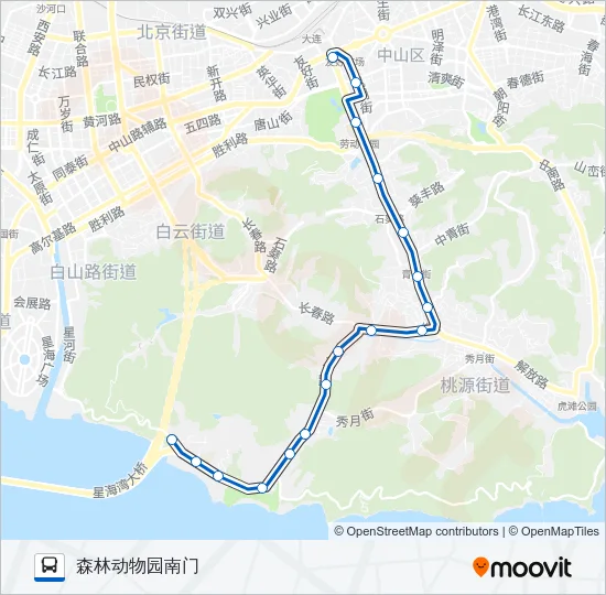 5路 Bus Line Map