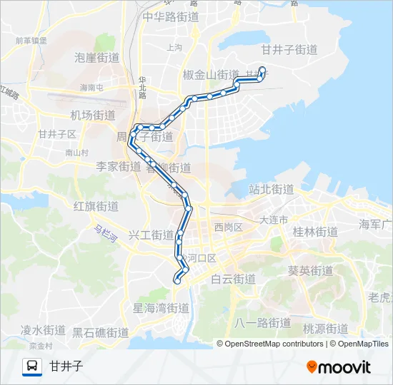 6路 Bus Line Map