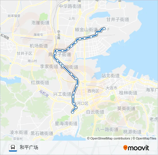 6路 Bus Line Map