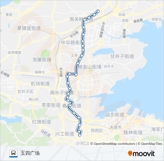 公交8路的线路图