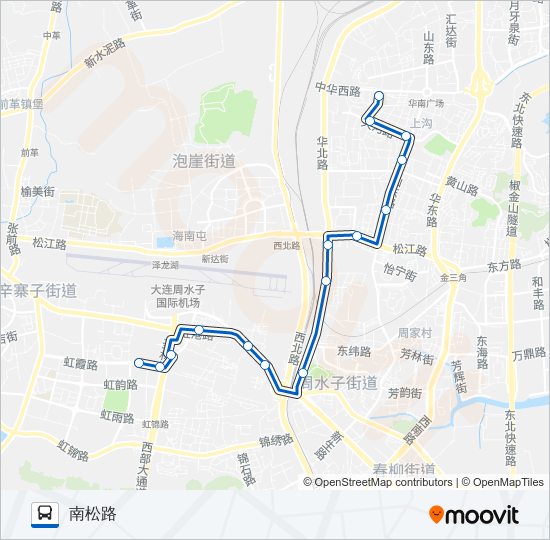 9路 bus Line Map