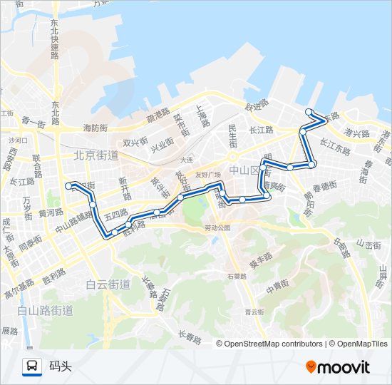 11路 Bus Line Map