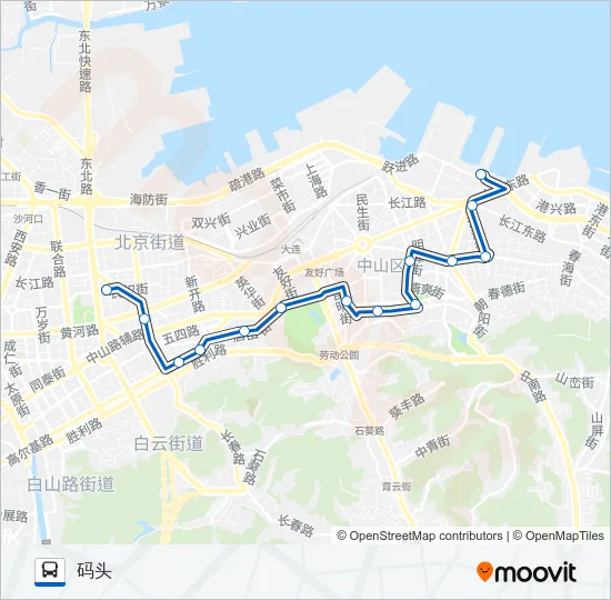 11路 Bus Line Map