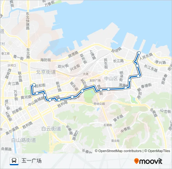 11路 Bus Line Map