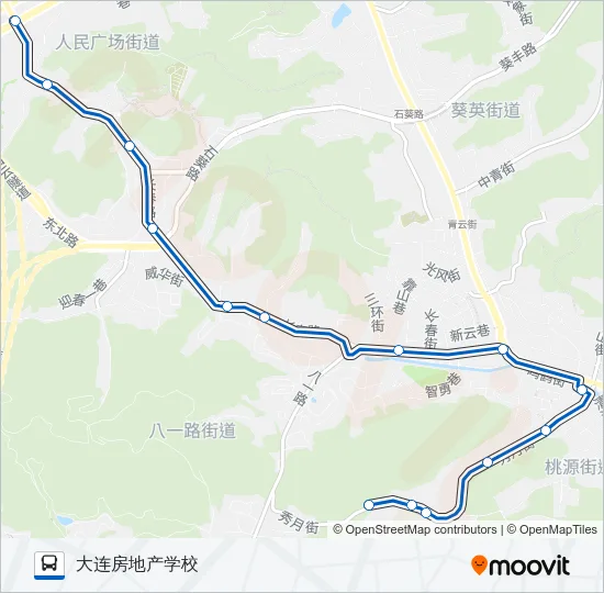 12路 Bus Line Map