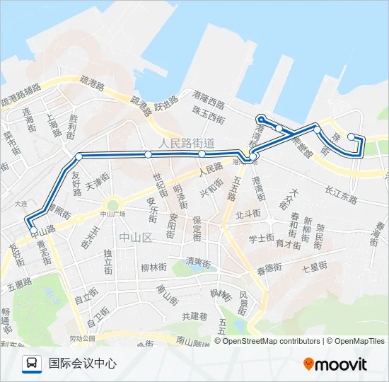 13路 Bus Line Map
