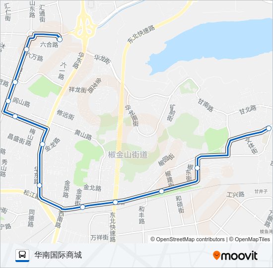 20路 bus Line Map