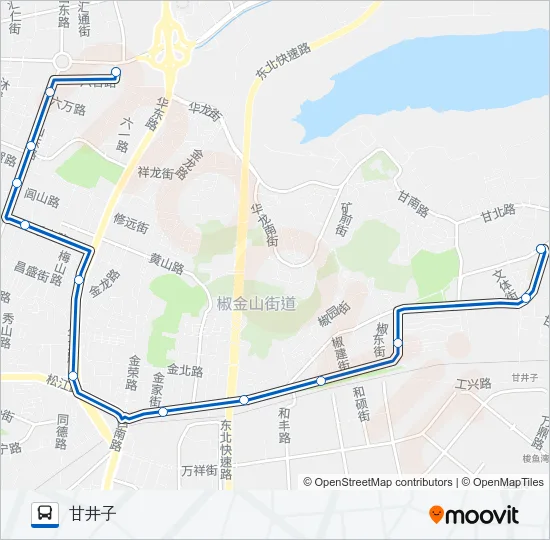 20路 Bus Line Map