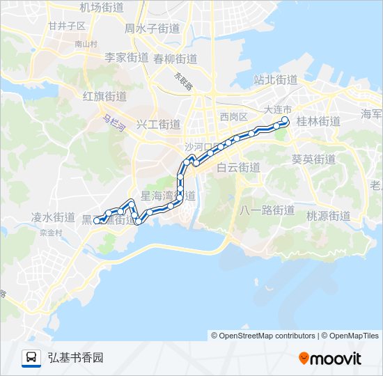 22路 bus Line Map