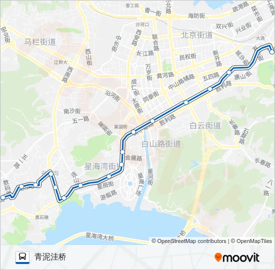 22路 Bus Line Map